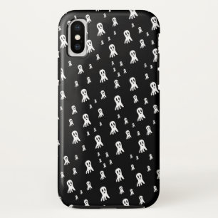 Spooky Gothic Ghost Illustration iPhone X Case
