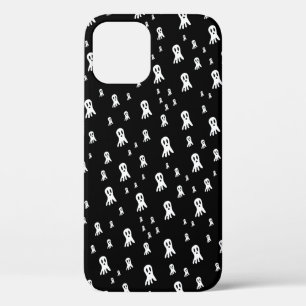 Spooky Gothic Ghost Illustration iPhone 12 Case