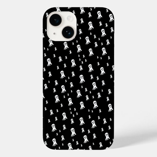 Spooky Gothic Ghost Illustration Case-Mate iPhone Case (Back)