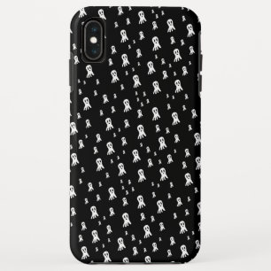 Spooky Gothic Ghost Illustration iPhone XS Max Case