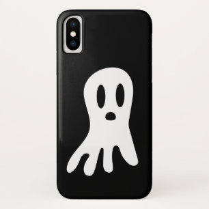 Spooky Gothic Ghost Illustration iPhone X Case