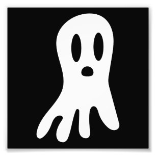 Spooky Gothic Ghost Illustration Photo Print