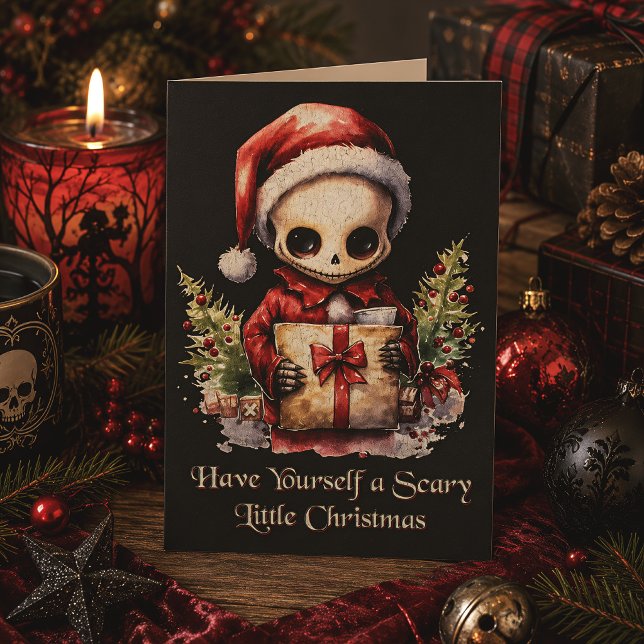 Spooky Gothic Merry Christmas Card (Creator Uploaded)