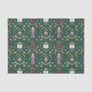 Spooky Green Halloween Witch Tissue Paper