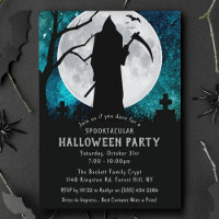 Spooky Grim Reaper Graveyard Halloween Party