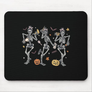 Spooky Hairstylist Boo Crew Hairdresser Halloween Mouse Mat