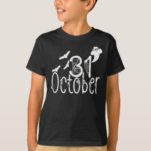 Spooky Halloween 31 October T-Shirt