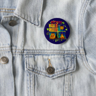 Spooky Halloween 6 Cm Round Badge