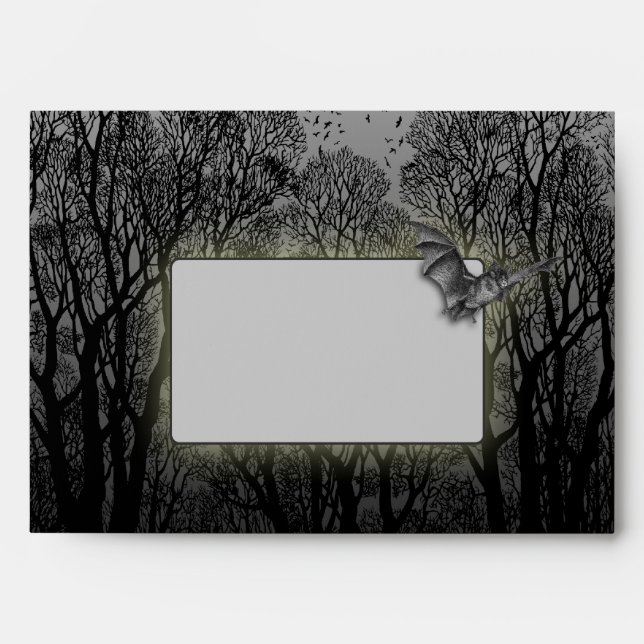 Spooky Halloween A7 Envelopes (Front)
