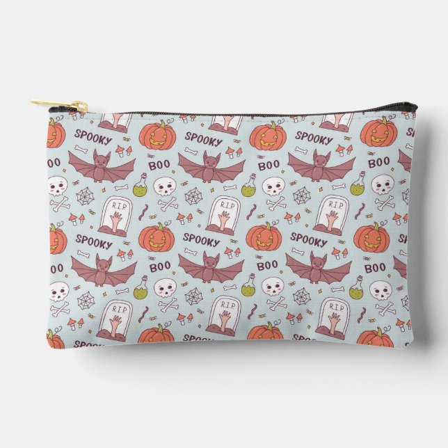 Spooky Halloween Accessory Pouch (Front)