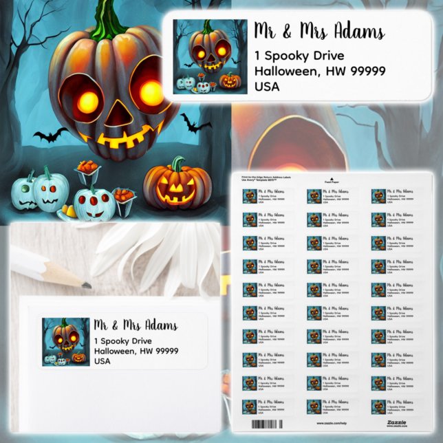 Spooky Halloween Art 2: Cute Pumpkin Monsters (Creator Uploaded)