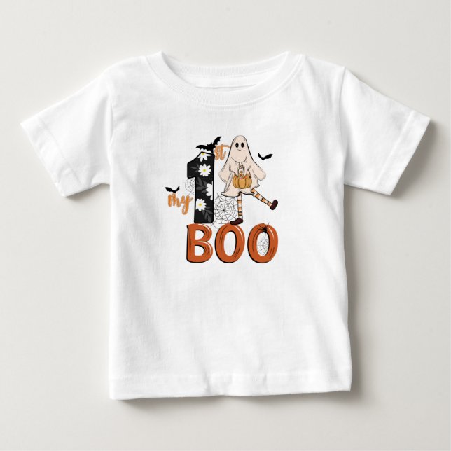 Spooky Halloween  Baby T-Shirt (Front)