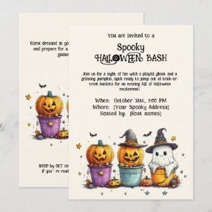 Spooky HALLOWEEN BASH Invitation