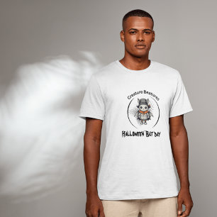 Spooky Halloween bat day in Disguise T-Shirt