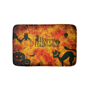 Spooky Halloween  Bath Mat