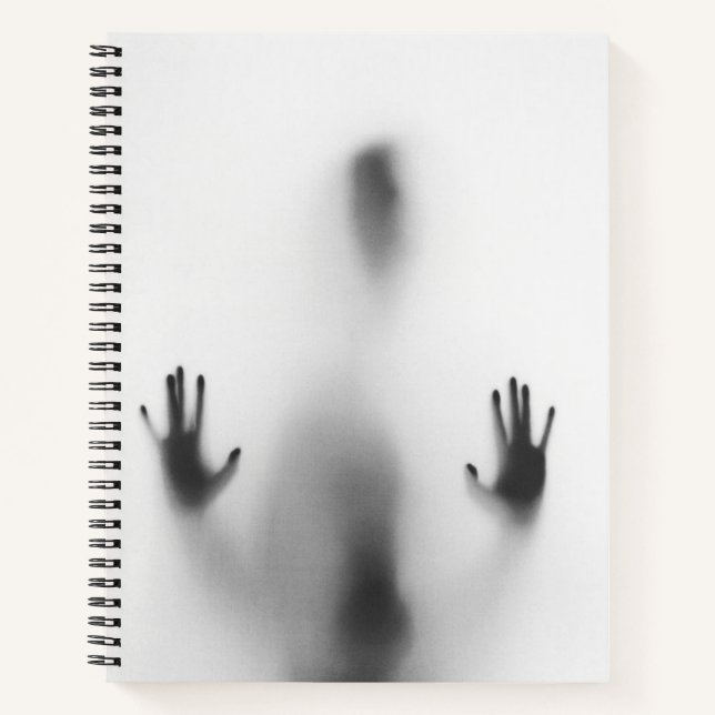 Spooky Halloween Body Shadow Notebook (Front)