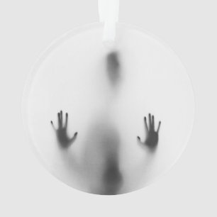 Spooky Halloween Body Shadow Ornament