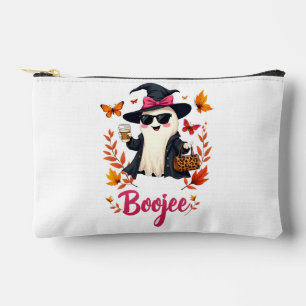 Spooky Halloween Boojee Sassy Classy Ghost Accessory Pouch