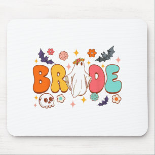 Spooky Halloween Bride To Be Bachelorette Party Ma Mouse Mat