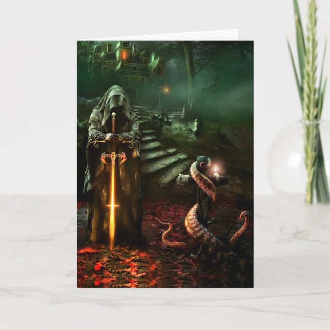 Spooky Halloween Card (Front)