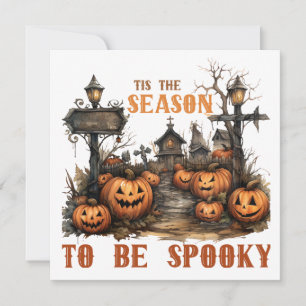 Spooky Halloween Card