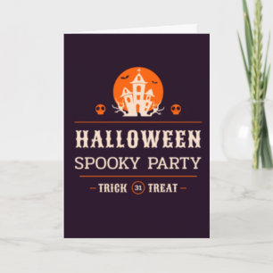 Spooky Halloween Card