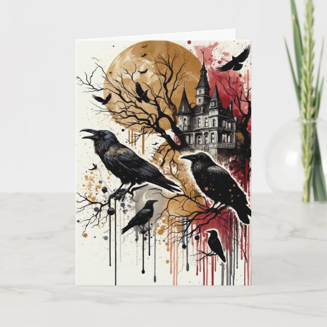 Spooky Halloween Card (Front)
