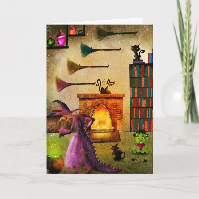 Spooky Halloween Card (Front)