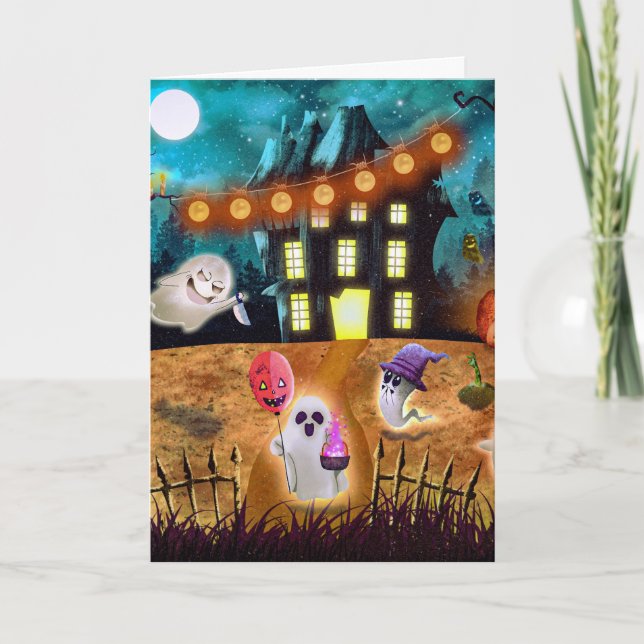 Spooky Halloween Card (Front)