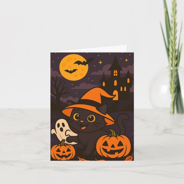 Spooky Halloween Card (Front)