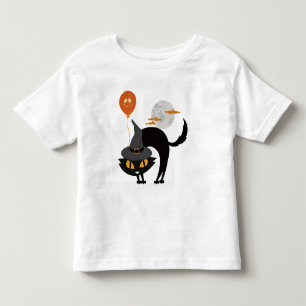 Spooky Halloween Cat     Toddler T-Shirt