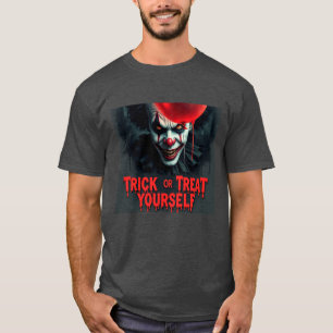 Spooky Halloween Clown Trick or Treat T-Shirt