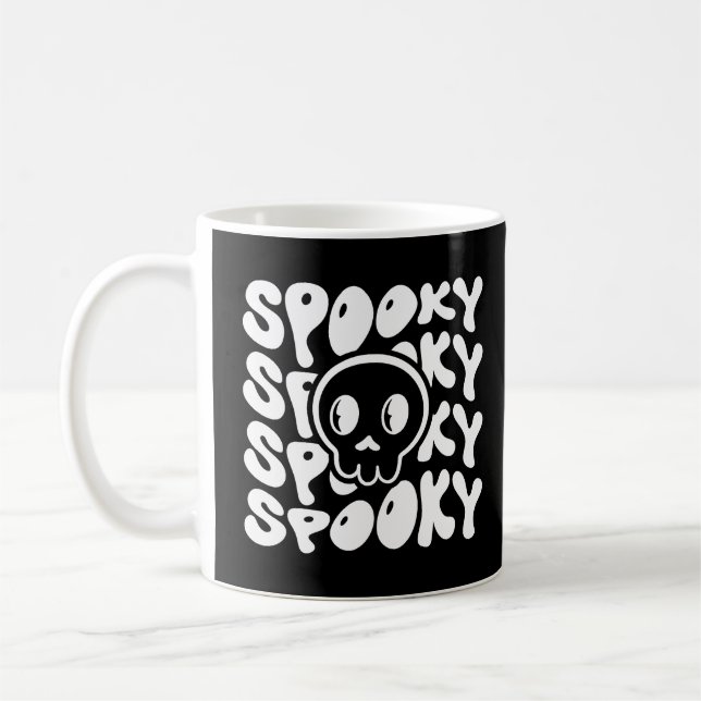 Spooky Halloween  Coffee Mug (Left)