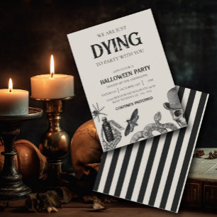 Spooky Halloween Costume Party Invitation