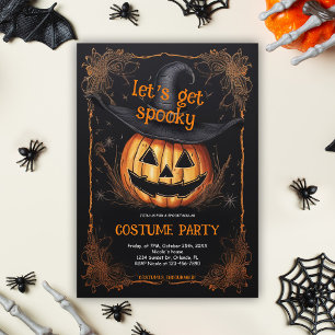 Spooky Halloween Costume Party Invitation