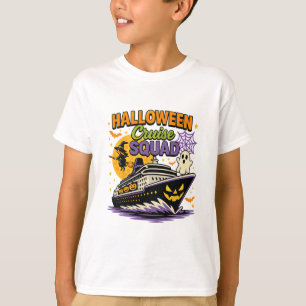 Spooky Halloween Cruise Squad Matching Cruising Va T-Shirt