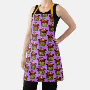 Spooky Halloween Cupcake Apron
