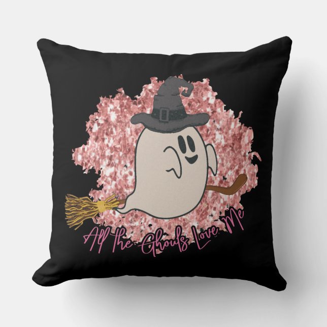 Spooky Halloween  Cushion (Front)