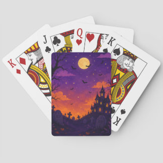 Spooky Halloween Custom Playing Cards