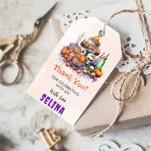 Spooky Halloween Cute Ghost Birthday Party Gift Ta Gift Tags