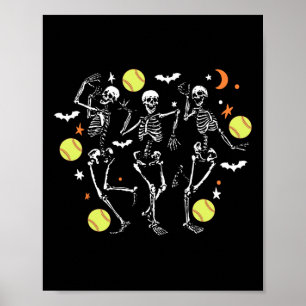 Spooky Halloween Dancing Skeletons Softll Mom Game Poster
