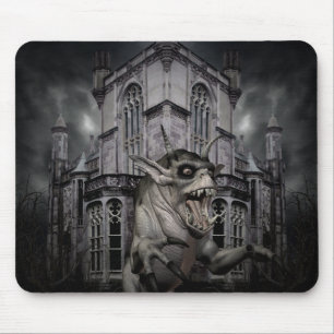 Spooky Halloween demon Mouse Mat