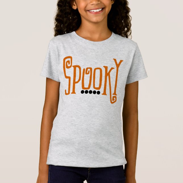 Spooky Halloween Design T-Shirt (Front)