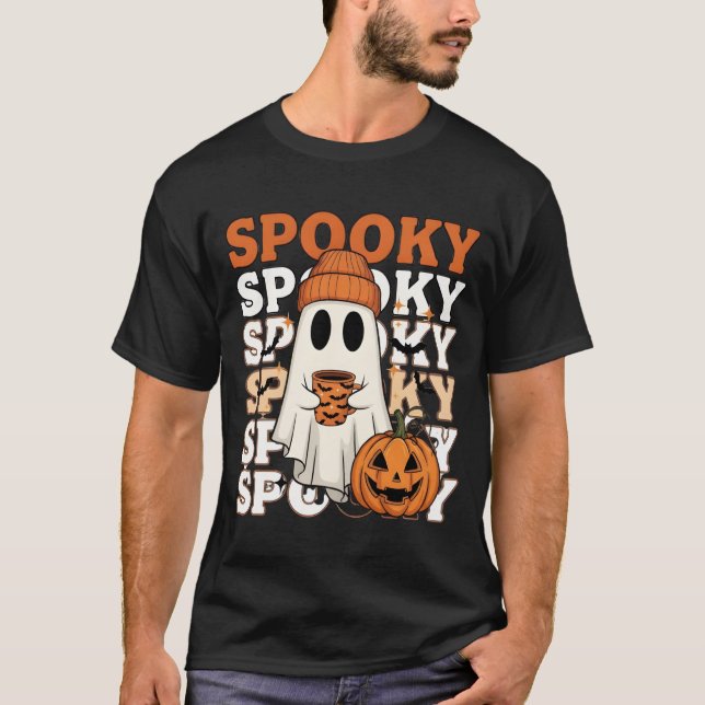 Spooky Halloween Design T-Shirt (Front)