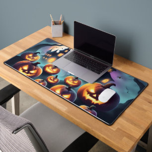 Spooky halloween desk mat