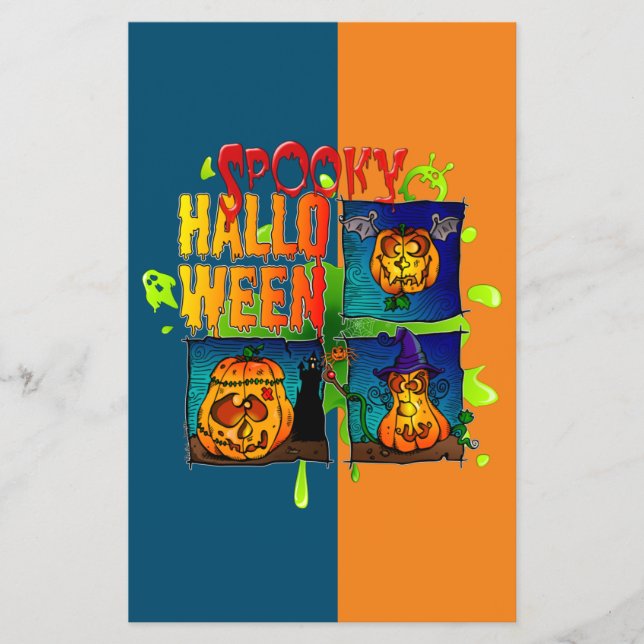 Spooky Halloween Flyer (Front)