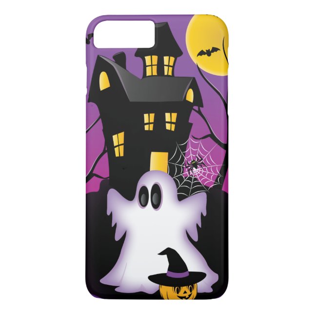 Spooky Halloween Ghost Case-Mate iPhone Case (Back)