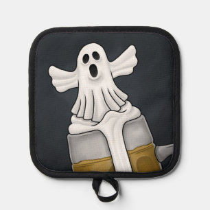 Spooky Halloween Ghost Pot Holder