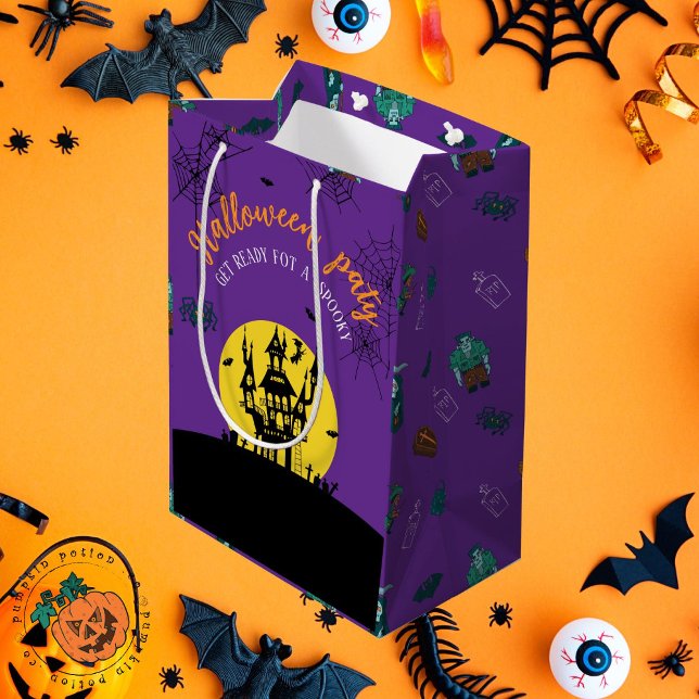 🎃 Spooky Halloween Gift bag 🛍  (Gift bag
)