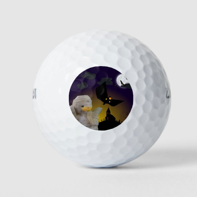 Spooky Halloween Golf Balls (Front)